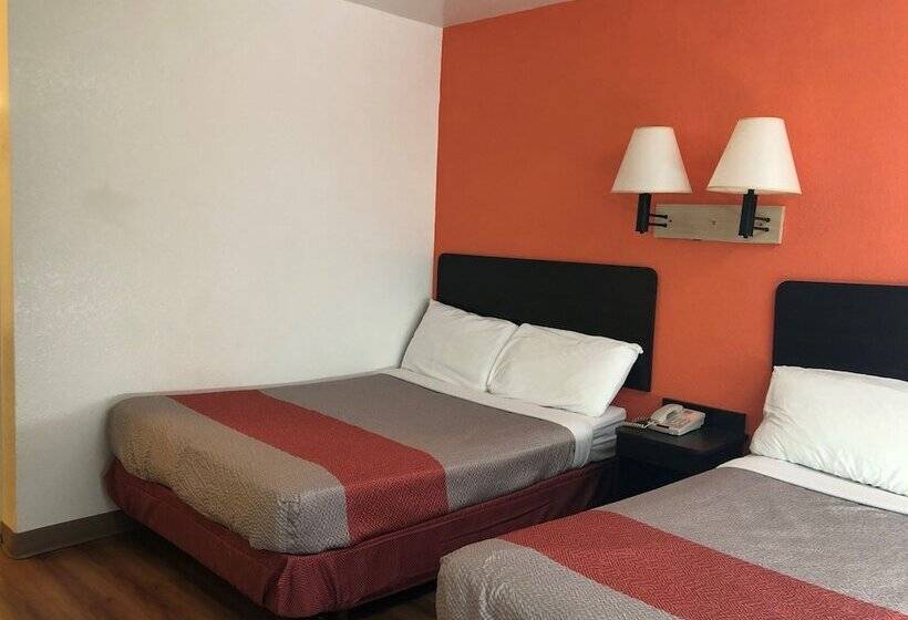 Номер Стандарт 2 Двуспальные Кровати, Motel 6santa Rosa, Nm
