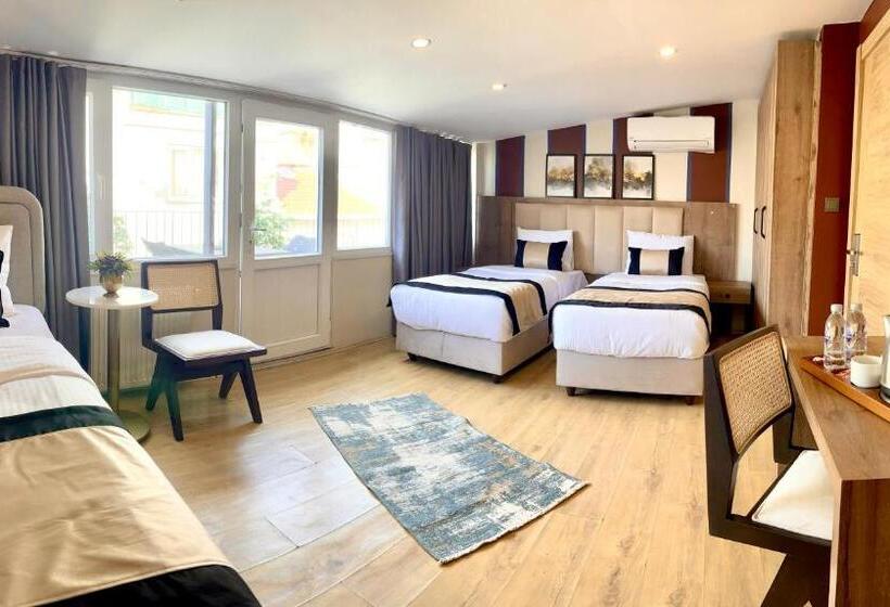 Standard Triple Room with Terrace, Beşiktaş Konuk