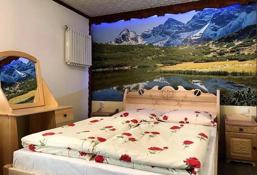 اتاق استاندارد سه تخته با بالکن, Chatka U Hazy   Regionalne Pokoje Zakopane