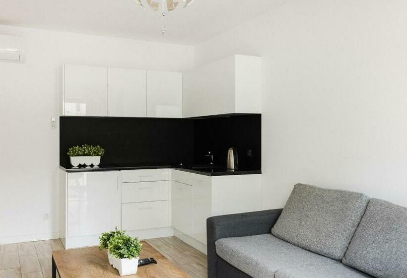 Апартаменты Superior 1 Спальня, Apartamenty Bałtyckie   Grand Baltic   Wifi, Klimatyzacja, Sala Zabaw, Taras Wypoczynkowy, Centrum U