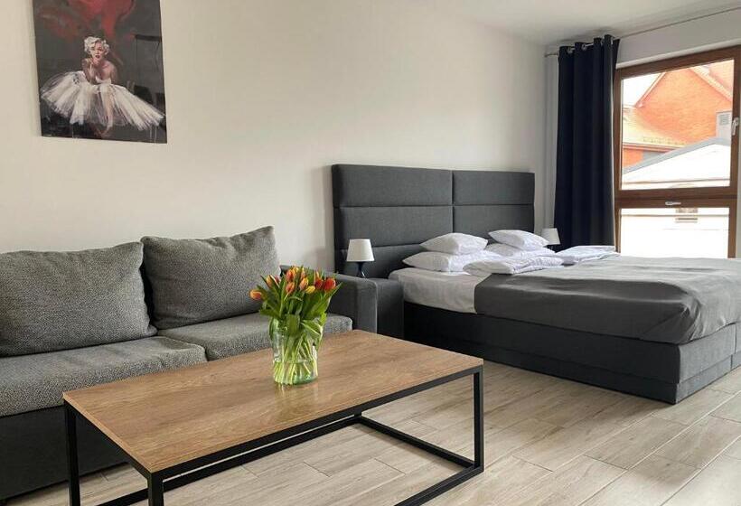 Семейное Студио, Apartamenty Bałtyckie   Grand Baltic   Wifi, Klimatyzacja, Sala Zabaw, Taras Wypoczynkowy, Centrum U