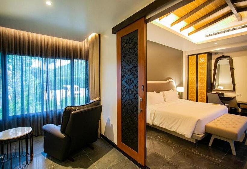 스탠다드 룸 킹사이즈 침대, Phukalini Luxury Pool Villa & Onsen Sha Plus Certified