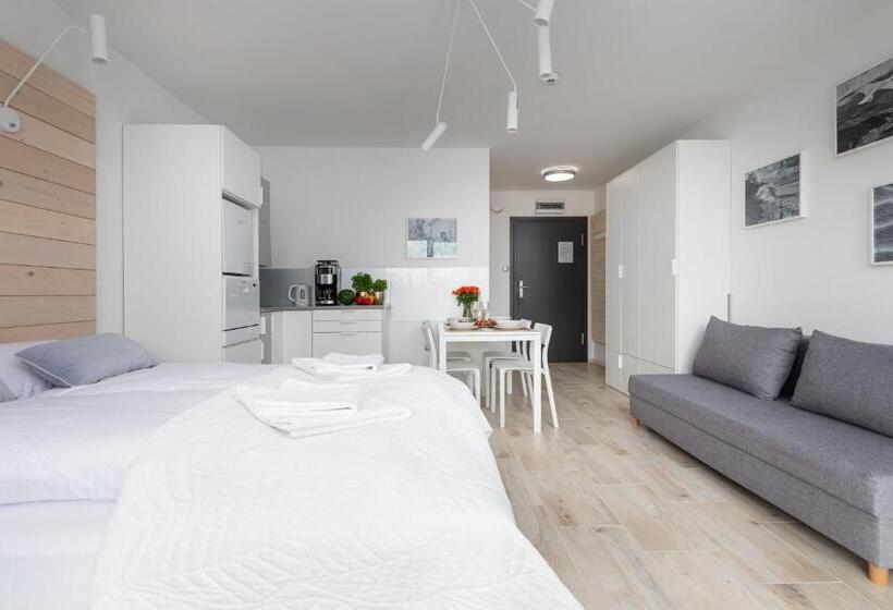 Студия Deluxe, Seaside Apartamenty Dominikana I Sianożęty Basen&jakuzzi&parking