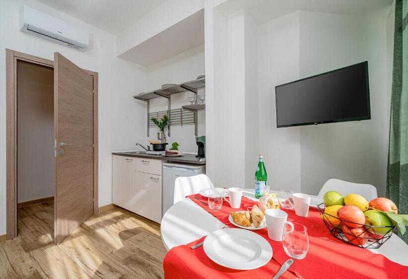 Apartamento 1 Dormitório, Residenze Asproni Serviced Apartments