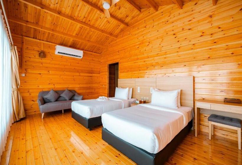1침실 빌라 정원 전망, Jsk Mantanani Island Resorts