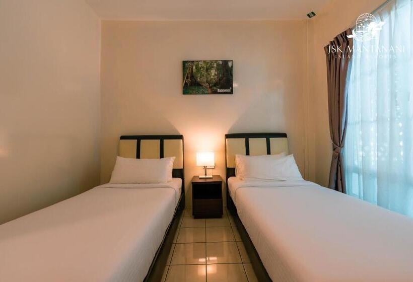 디럭스 룸, Jsk Mantanani Island Resorts