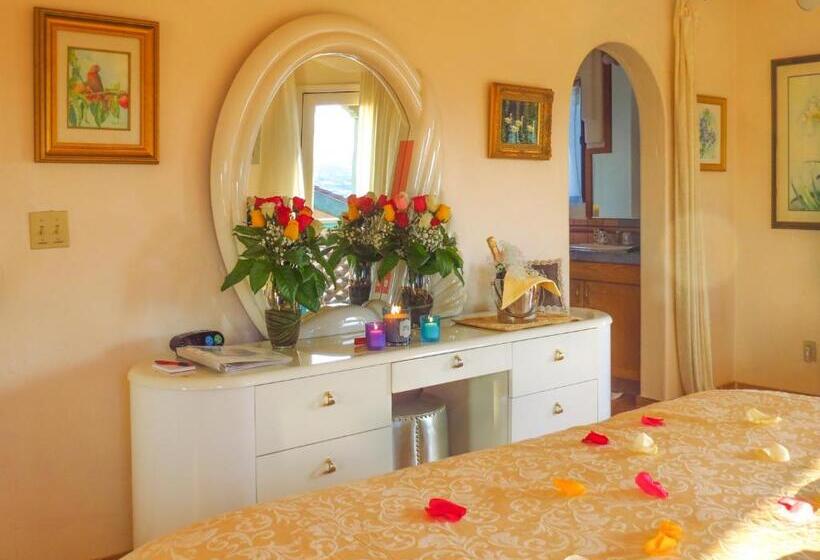 디럭스 룸 킹사이즈 침대, Topanga Canyon Inn Bed And Breakfast