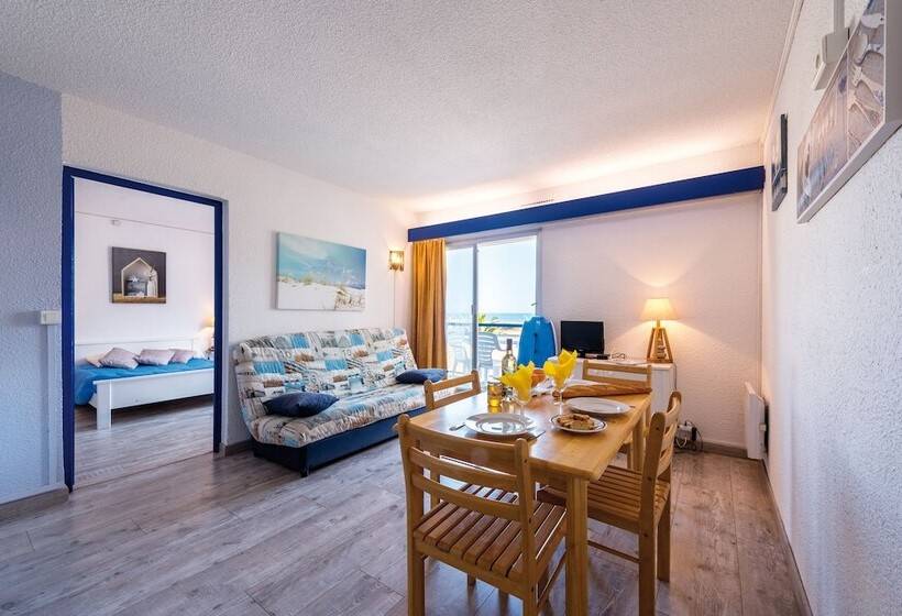 Апартаменты 1 Спальня Вид на Бассейн, Lagrange Vacances Le Lydia Playa