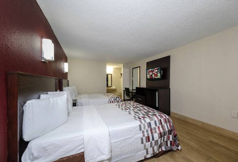 Номер Стандарт 2 Двуспальные Кровати, Red Roof Inn New Orleans  Westbank