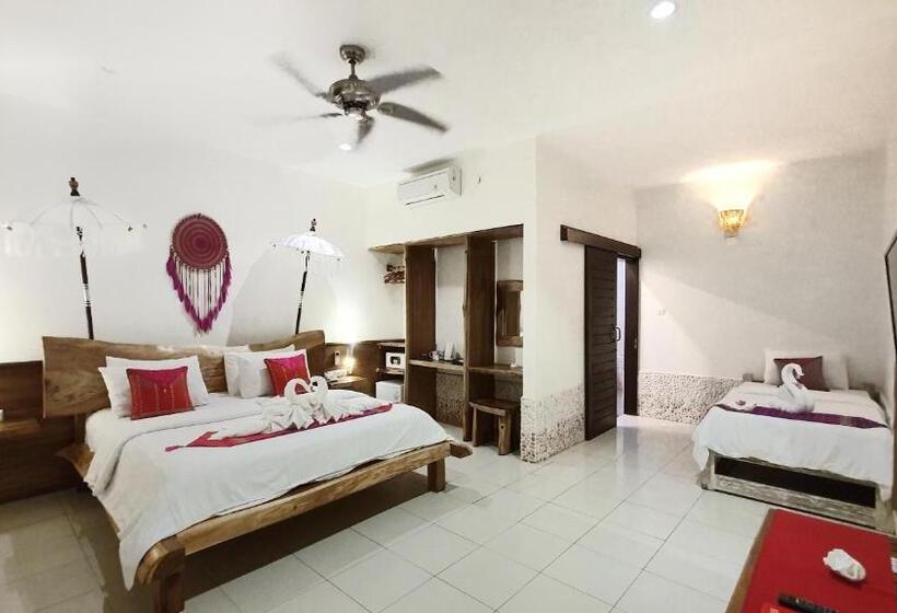 Трехместный Номер Deluxe, Samba Villas Beachfront View