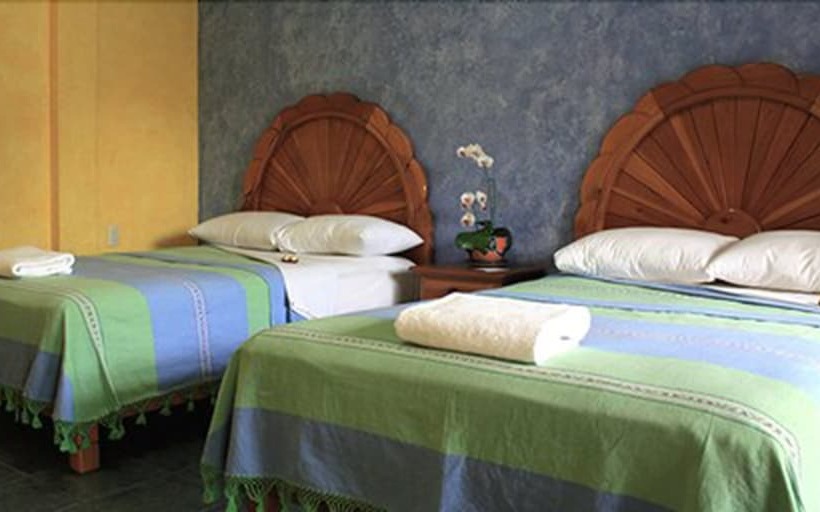 带2个双人床的标准工作室, Oaxtepec