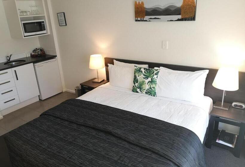 身障者適用キングサイズベッドルーム, Airport Palms Motel