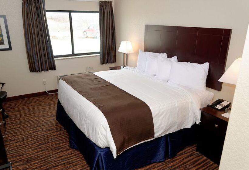 장애인을 위한 킹사이즈 침대 스탠다드 룸, Cobblestone Inn & Suites   Denison | Oak Ridge