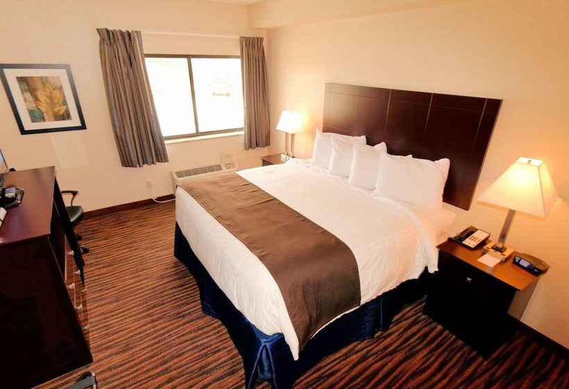 장애인을 위한 킹사이즈 침대 스탠다드 룸, Cobblestone Inn & Suites   Denison | Oak Ridge