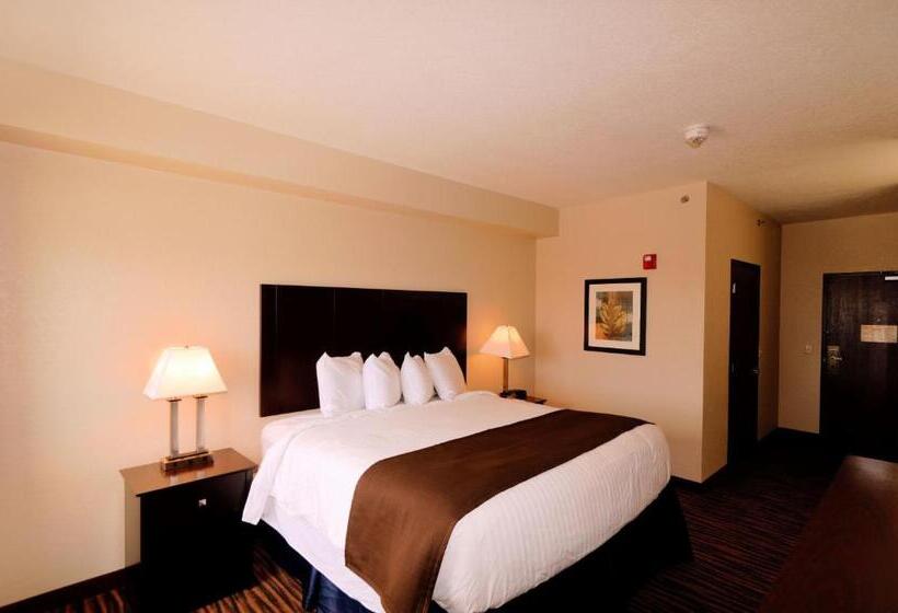 스탠다드 룸 킹사이즈 침대, Cobblestone Inn & Suites   Denison | Oak Ridge