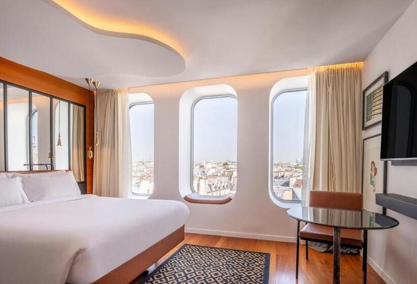 اتاق استاندارد با چشم‌انداز, Renaissance Paris Republique Hotel & Spa
