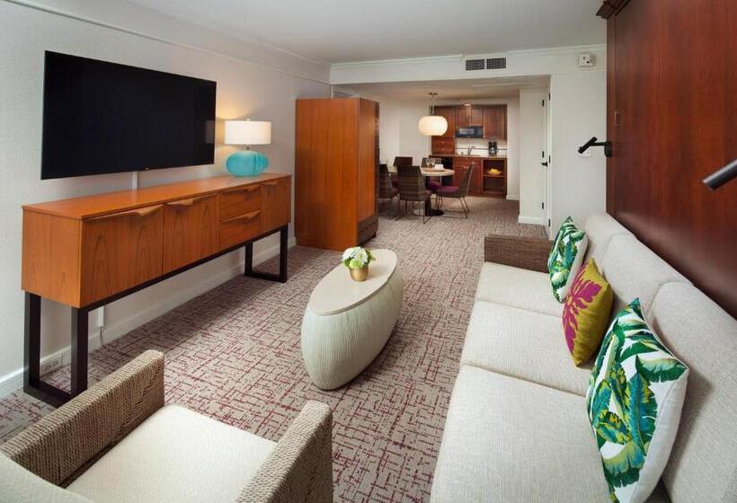 オーシャンビューの１ベッドルームビラ, Marriott's Kaua'i Beach Club