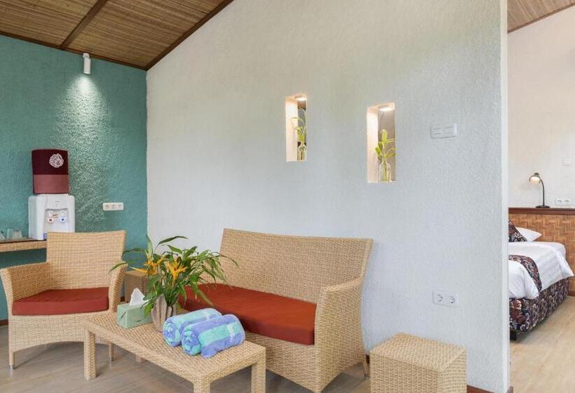 스탠다드 룸 가든 전망, Thalassa Dive & Wellbeing Resort Manado