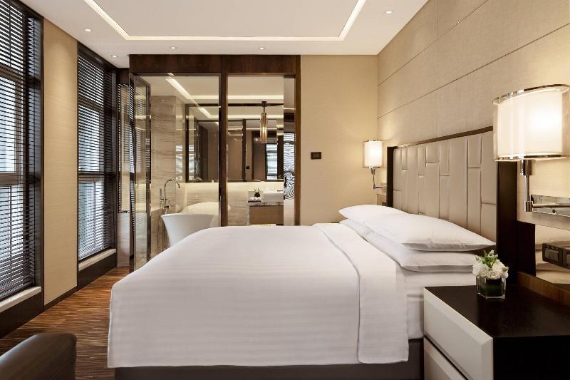 キングサイズベッドのスイートルーム, The Fairway Place, Xi An  Marriott Executive Apartments