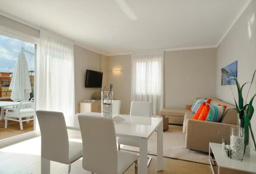 Апартаменты Пентхаус 1 Спальня, Residence San Marco Suites&apartments Alassio
