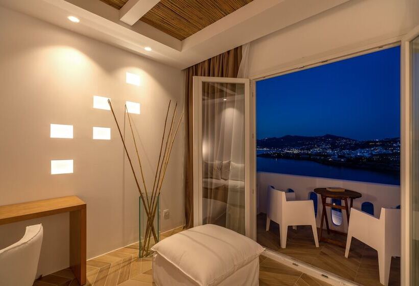 חדר פרמיום עם מרפסת, Cape Mykonos