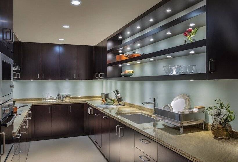 带1个卧室的顶楼公寓, City Centre Rotana Doha
