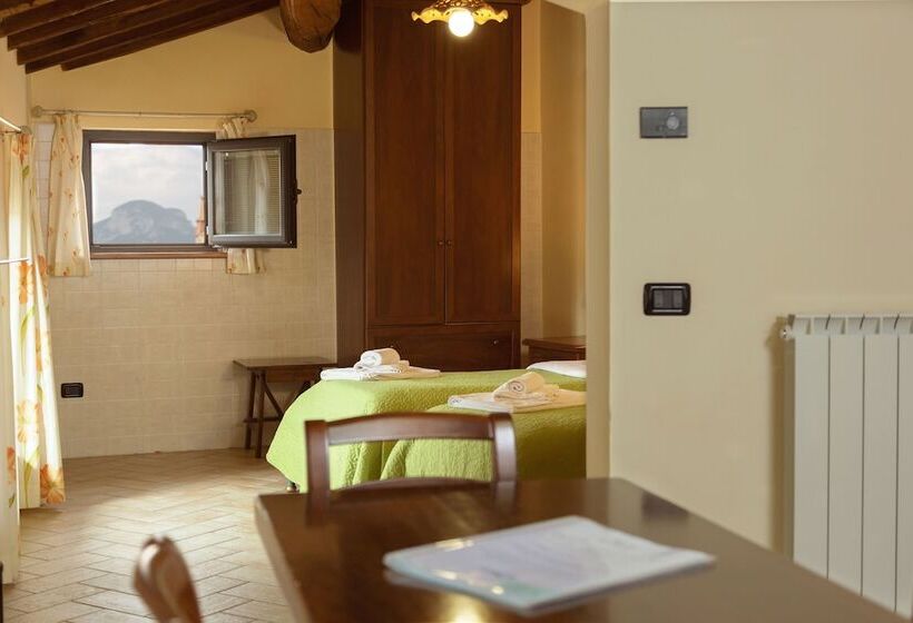 침실 2개 스위트, Albergo Rocca Ranne