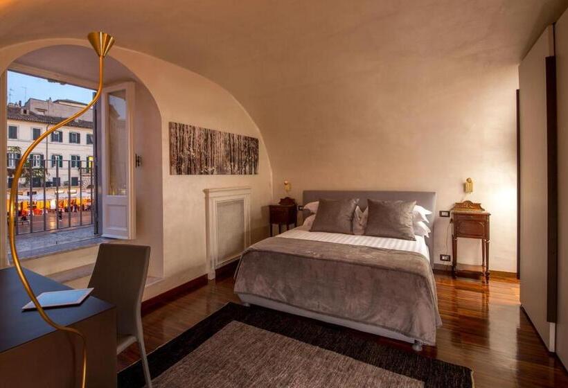 חדר דלוקס עם מרפסת, Palazzo De Cupis  Suites And View