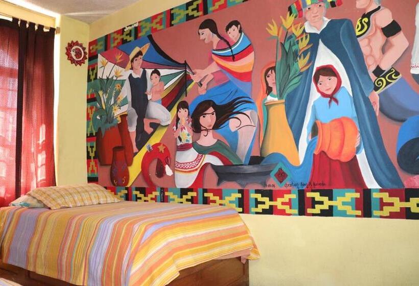 Chambre Triple Standard Salle de Bains Commune, Hostel Casa Zalaoui