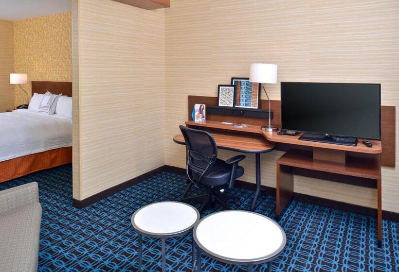 Люкс Кровать Кинг, Fairfield Inn & Suites By Marriott Sacramento Airport Woodland