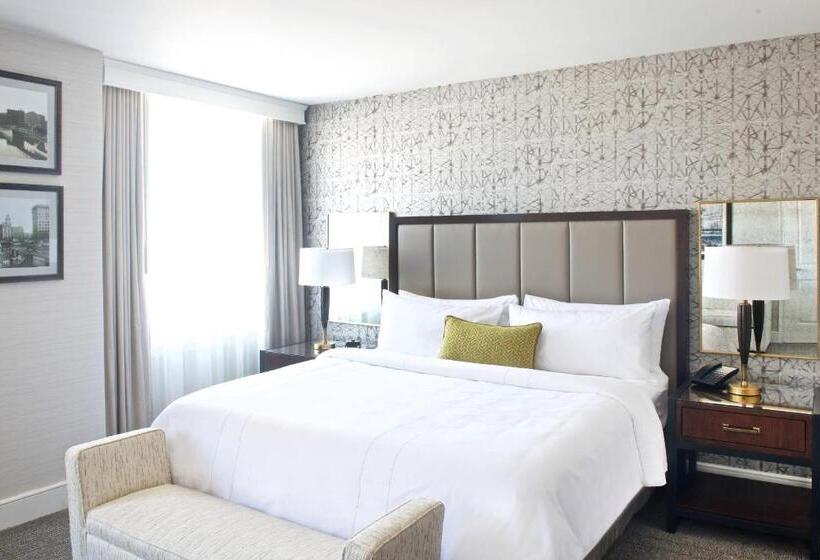 带大床的行政房间, Marriott Syracuse Downtown
