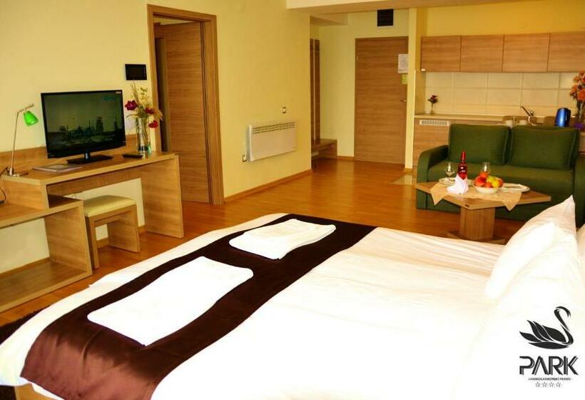 اتاق لوکس با چشم‌انداز دریاچه, Park Lakeside Ohrid