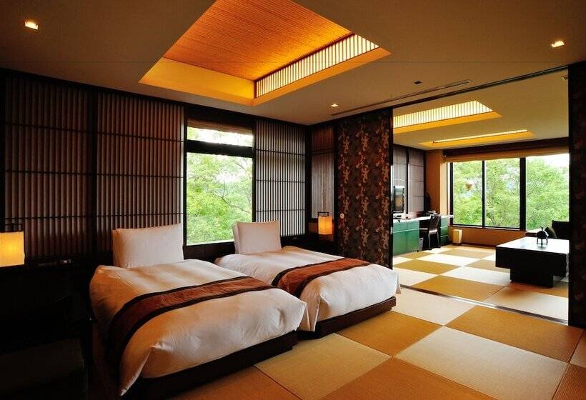 전망 스위트, 竹泉荘 Chikusenso Onsen