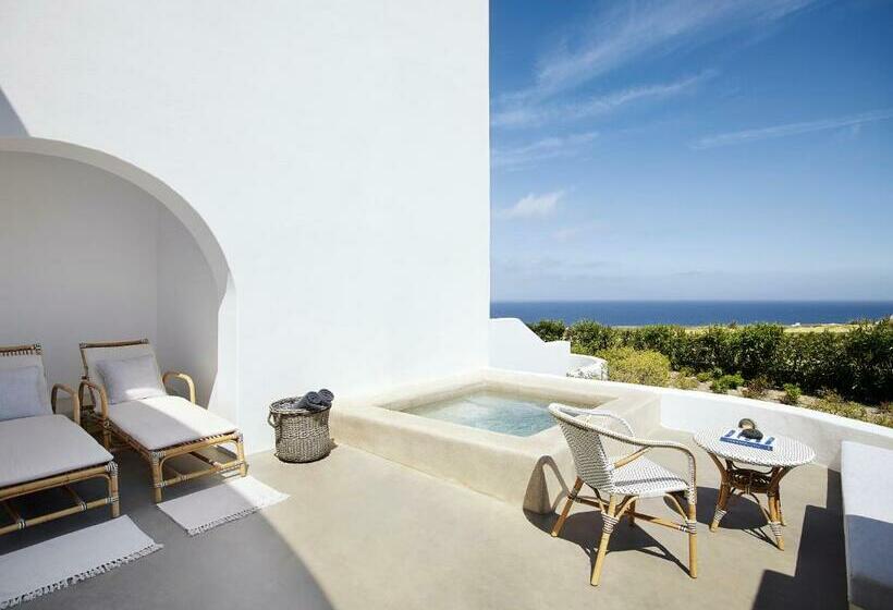سوییت جونیور با چشم‌انداز دریا, Santo Pure Oia Suites & Villas