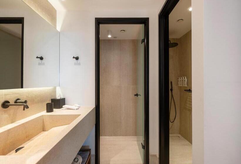 سوییت جونیور با چشم‌انداز دریا, Santo Pure Oia Suites & Villas