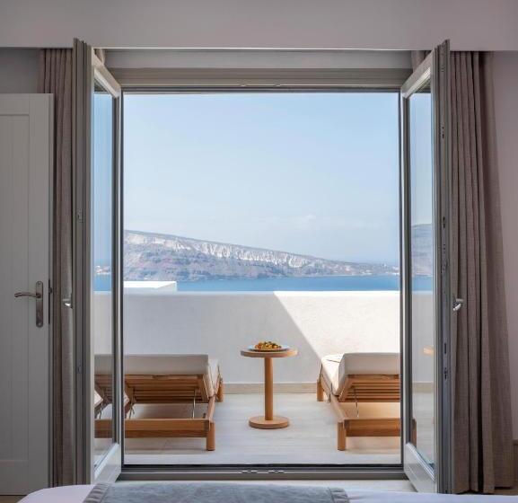 سوییت جونیور با چشم‌انداز دریا, Santo Pure Oia Suites & Villas