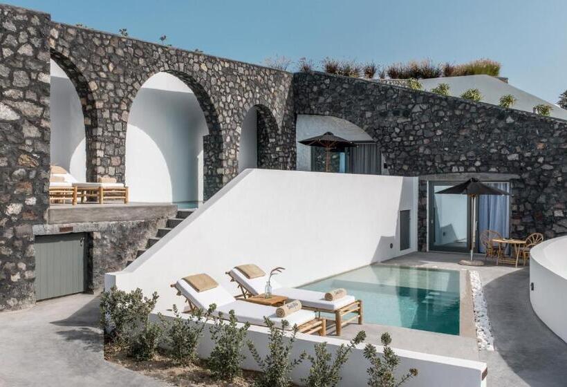 سوئیت جونیور با استخر, Santo Pure Oia Suites & Villas