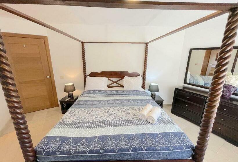آپارتمان 1 خوابه با چشم‌انداز دریا, Oceanfront & Garden View Villas Hotel Wifi Bbq Parking Los Corales Beach Club & Spa