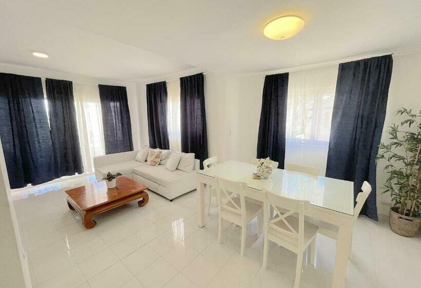 ویلای 1 خوابه با چشم‌انداز دریا, Oceanfront & Garden View Villas Hotel Wifi Bbq Parking Los Corales Beach Club & Spa