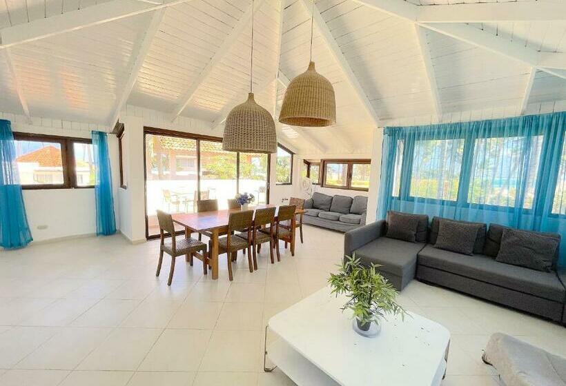 ویلای 1 خوابه با چشم‌انداز دریا, Oceanfront & Garden View Villas Hotel Wifi Bbq Parking Los Corales Beach Club & Spa