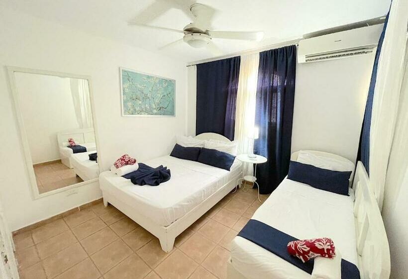 ویلای 1 خوابه با چشم‌انداز باغ, Oceanfront & Garden View Villas Hotel Wifi Bbq Parking Los Corales Beach Club & Spa