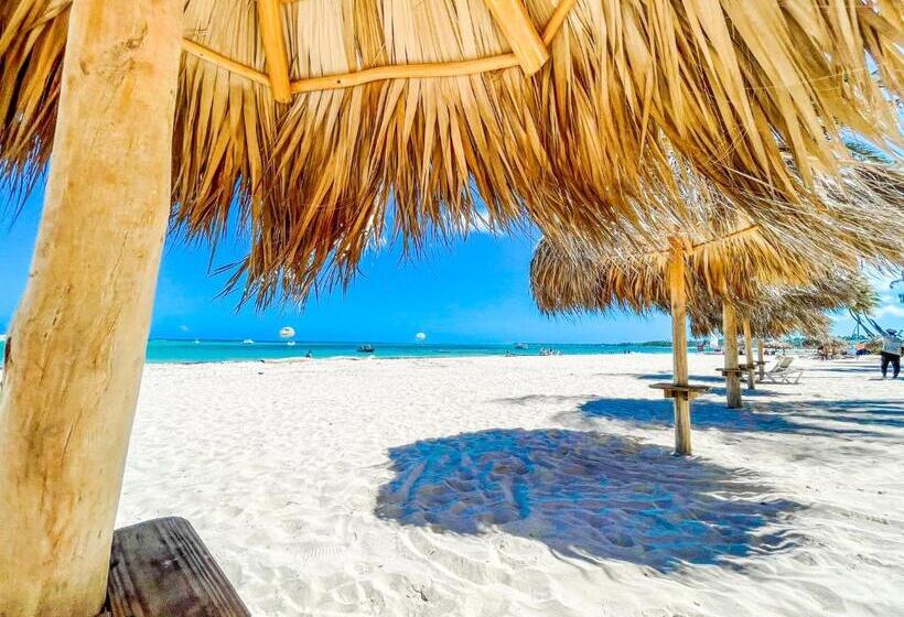 آپارتمان 1 خوابه با چشم‌انداز استخر, Oceanfront & Garden View Villas Hotel Wifi Bbq Parking Los Corales Beach Club & Spa