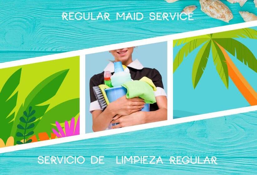 آپارتمان 1 خوابه, Oceanfront & Garden View Villas Hotel Wifi Bbq Parking Los Corales Beach Club & Spa