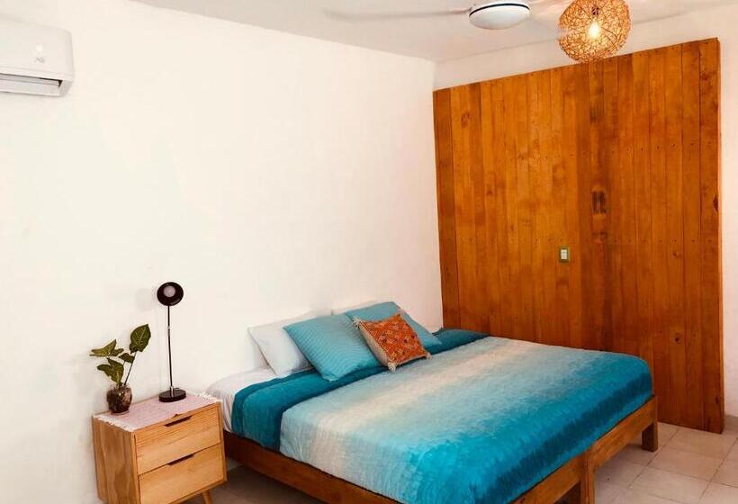 Estúdio standard Cama King, Casa Alberto Cozumel
