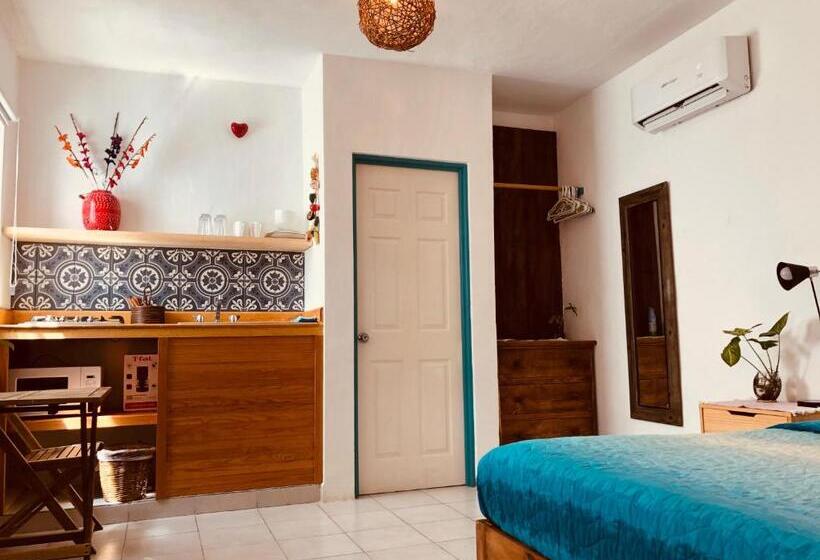 Estúdio standard Cama King, Casa Alberto Cozumel