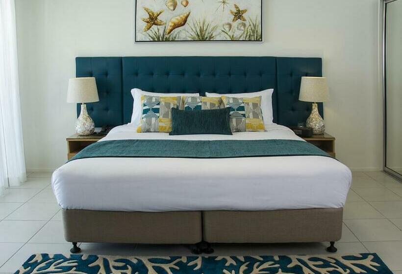 침실 1개 풀장 전망 아파트, 1770 Lagoons Central Apartment Resort Official