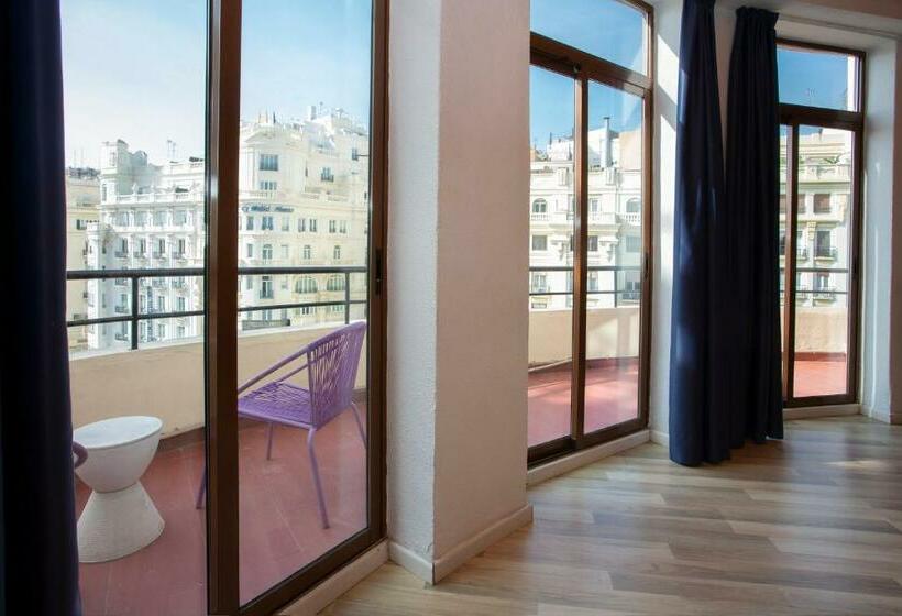 Habitación Estándar con Terraza, Casual Vintage Valencia