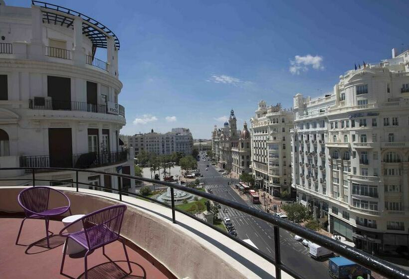 Habitación Estándar Vista Ciudad, Casual Vintage Valencia