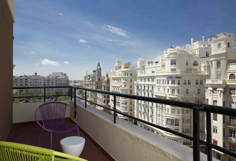 Habitación Estándar Vista Ciudad, Casual Vintage Valencia