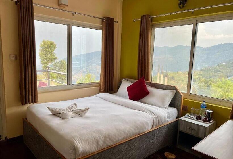 غرفة قياسية سرير كينج, Village View Nagarkot